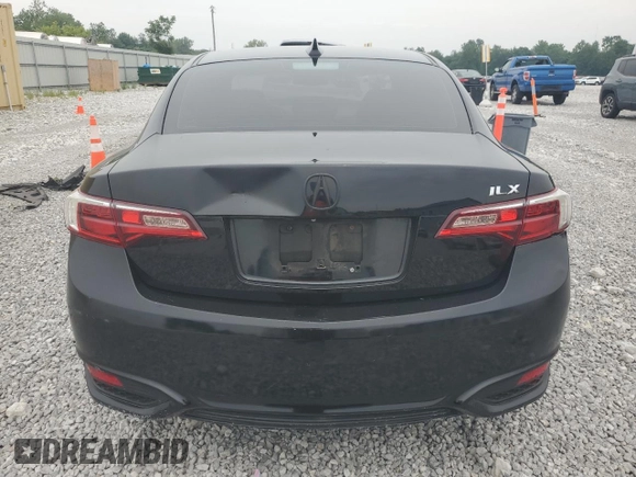 2016 Acura ILX Premium with VIN 19UDE2F77GA008623, listed as a Copart auction lot 64170805 with 132,734 mi miles and Salvage title. Bid and sale history available at DreamBid. Image 6.