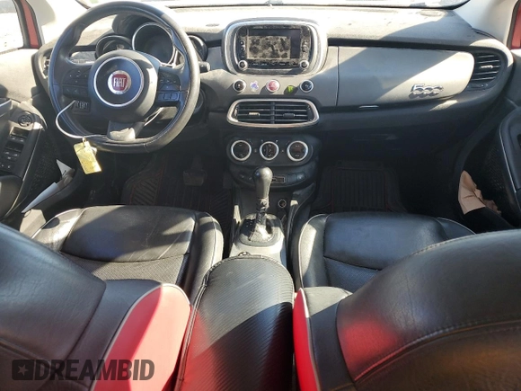 2016 FIAT 500X Trekking Plus with VIN ZFBCFXET3GP376039, listed as a Copart auction lot 78199934 with Not provided miles and Salvage title. Bid and sale history available at DreamBid. Image 8.
