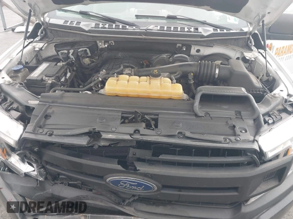 2018 Ford F-150 XL with VIN 1FTMF1CBXJKE56080, listed as a IAAI auction lot 41958854 with 140,646 mi miles. Bid and sale history available at carsss.com. Image 10.