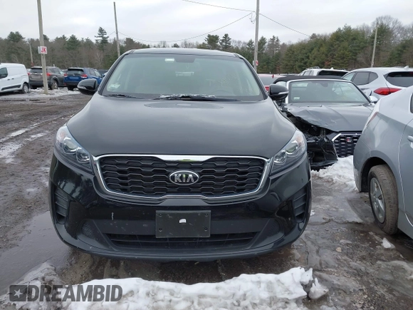 2020 Kia Sorento LX with VIN 5XYPGDA36LG655708, listed as a IAAI auction lot 41490218 with 55,597 mi miles. Bid and sale history available at carsss.com. Image 13.