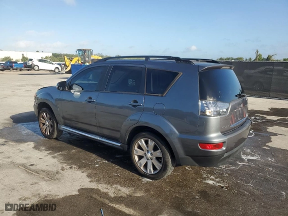 2010 Mitsubishi Outlander SE with VIN JA4AS3AW6AZ018626, listed as a Copart auction lot 51621035 with 184,953 mi miles and Salvage Title. Bid and sale history available at carsss.com. Image 2.