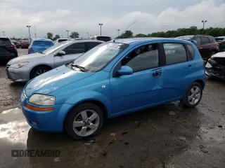 2006 Chevrolet Aveo LT with VIN KL1TG66656B650583, listed as a Copart auction lot 59391245 with 91,663 mi miles and Salvage title. Bid and sale history available at DreamBid. Image 1.
