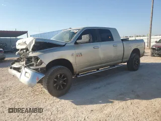 2010 Dodge Ram 2500 SLT with VIN 3D7UT2HL1AG143237, listed as a Copart auction lot 75601794 with 258,176 mi miles and Salvage Title. Bid and sale history available at carsss.com. Image 1.
