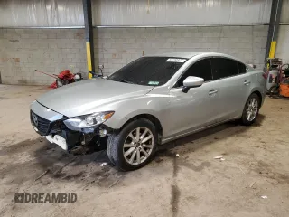 2016 Mazda 6 i Sport with VIN JM1GJ1U57G1416106, listed as a Copart auction lot 55730925 with 171,962 mi miles and Salvage Title. Bid and sale history available at DreamBid. Image 1.