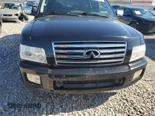 2007 Infiniti QX56 with VIN 5N3AA08A17N802796, listed as a Copart auction lot 40329674 with 27,793 mi miles and Salvage Title. Bid and sale history available at carsss.com. Image 5.