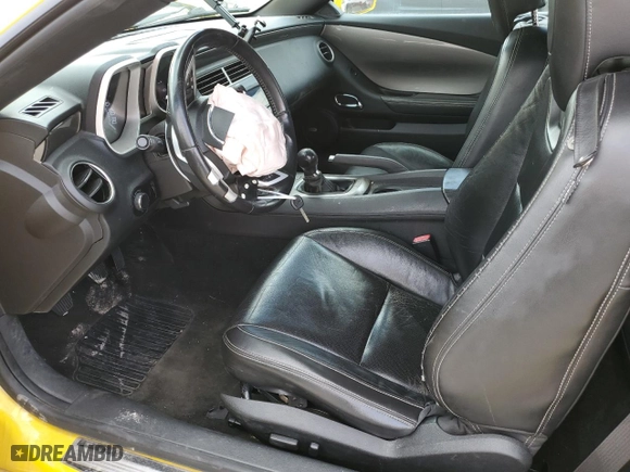 2010 Chevrolet Camaro 2SS with VIN 2G1FT1EW3A9135204, listed as a Copart auction lot 48469665 with 0 mi miles and Salvage Title. Bid and sale history available at carsss.com. Image 7.