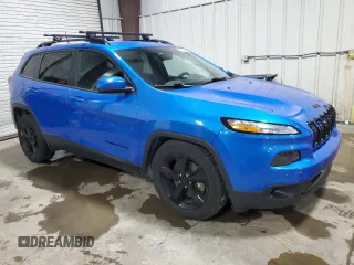 2018 Jeep Cherokee Limited with VIN 1C4PJMDB4JD554439, listed as a Copart auction lot 50589175 with 99,943 mi miles and Salvage title. Bid and sale history available at DreamBid. Image 4.
