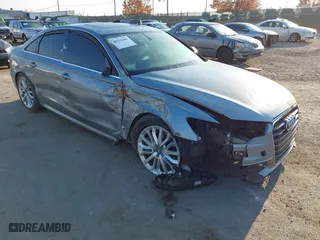 2012 Audi A6 3.0T Prestige with VIN WAUHGAFC7CN040232, listed as a IAAI auction lot 40731665 with 1 mi miles. Bid and sale history available at carsss.com. Image 1.