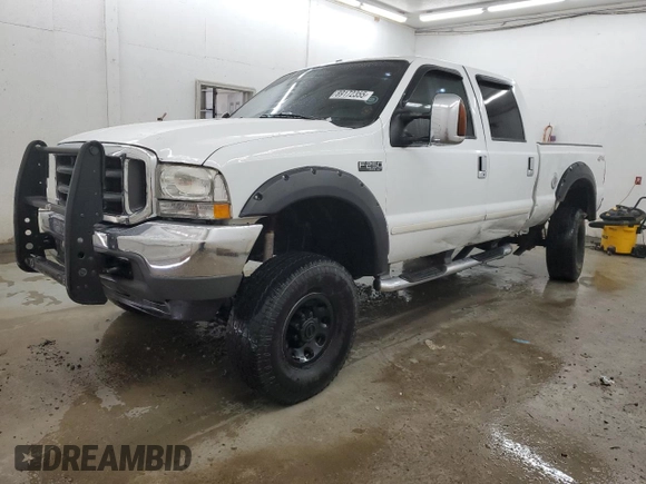 2003 Ford F-250 XL z VIN 1FTNW21L43ED61246, wystawiony jako Copart lot #89172355 z przebiegiem 174 011 mil mil oraz Szkoda całkowita • Salvage title. Historia ofert i sprzedaży dostępna na DreamBid. Obrazek 1.