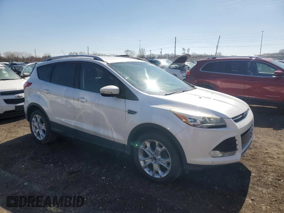 2015 Ford Escape Titanium with VIN 1FMCU9J92FUB42527, listed as a Copart auction lot 49603785 with 181,429 mi miles and Salvage Title. Bid and sale history available at carsss.com. Image 4.