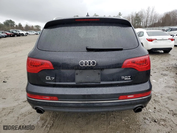 2015 Audi Q7 3.0T Premium Plus with VIN WA1LGAFE3FD015413, listed as a Copart auction lot 49200085 with 135961 miles and Clean Title. Bid and sale history available at carsss.com. Image 6.
