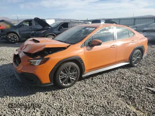 2023 Subaru WRX with VIN JF1VBAA61P9817482, listed as a Copart auction lot 74852794 with 6,127 mi miles and Salvage title. Bid and sale history available at DreamBid. Image 1.