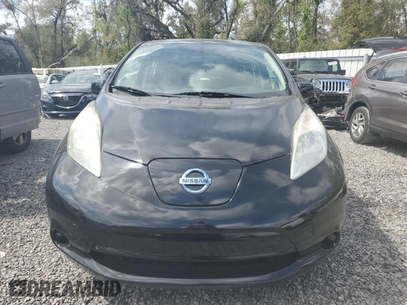 2015 Nissan LEAF SV with VIN 1N4AZ0CPXFC315808, listed as a Copart auction lot 47897795 with 56,918 mi miles and Clean title. Bid and sale history available at DreamBid. Image 5.