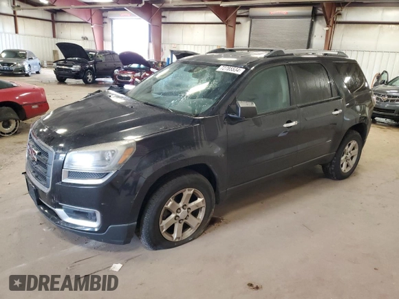 2014 GMC Acadia SLE z VIN 1GKKVPKD3EJ129875, wystawiony jako Copart lot #72785534 z przebiegiem 169 250 mil mil oraz Czysty tytuł • Clean title. Historia ofert i sprzedaży dostępna na DreamBid. Obrazek 1.