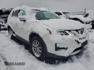 2018 Nissan Rogue SV z VIN JN8AT2MV2JW346549, wystawiony jako Copart lot #82572574 z przebiegiem 66 193 mil mil oraz Szkoda całkowita • Salvage title. Historia ofert i sprzedaży dostępna na DreamBid. Obrazek 4.