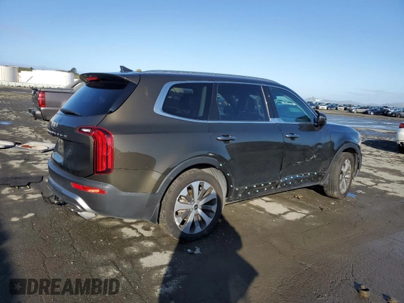 2022 Kia Telluride S with VIN 5XYP6DHC5NG201896, listed as a Copart auction lot 44646785 with 66,918 mi miles and Salvage Title. Bid and sale history available at DreamBid. Image 3.