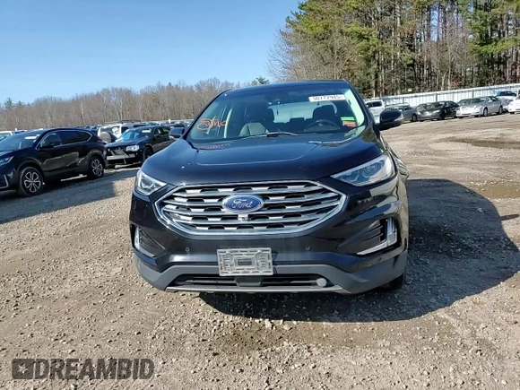 2019 Ford Edge Titanium with VIN 2FMPK4K9XKBC11683, listed as a Copart auction lot 50772945 with 114,006 mi miles and Salvage Title. Bid and sale history available at carsss.com. Image 12.