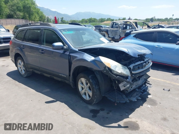 2013 Subaru Outback Premium with VIN 4S4BRBHCXD3268465, listed as a IAAI auction lot 42559125 with 122,768 mi miles and . Bid and sale history available at DreamBid. Image 1.
