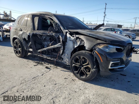 2022 BMW X5 sDrive40i with VIN 5UXCR4C00N9M47130, listed as a Copart auction lot 47054295 with Not Provided miles and Salvage Title. Bid and sale history available at DreamBid. Image 4.