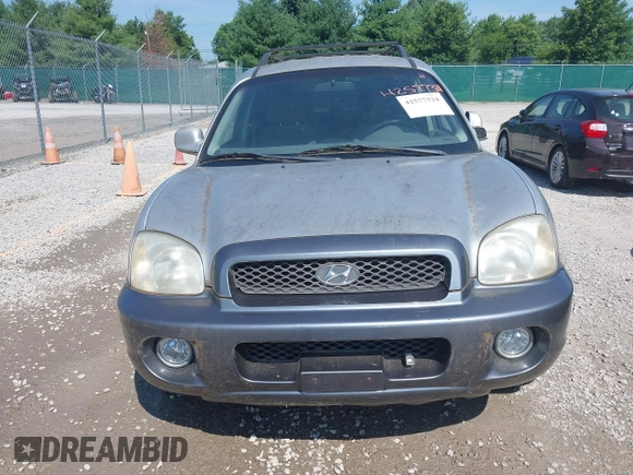 2003 Hyundai Santa Fe GLS with VIN KM8SC73D83U370273, listed as a IAAI auction lot 42577324 with 181,105 mi miles and . Bid and sale history available at DreamBid. Image 6.