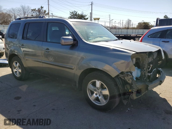2011 Honda Pilot EX-L with VIN 5FNYF4H61BB085999, listed as a Copart auction lot 49703355 with 181,758 mi miles and Salvage Title. Bid and sale history available at DreamBid. Image 4.