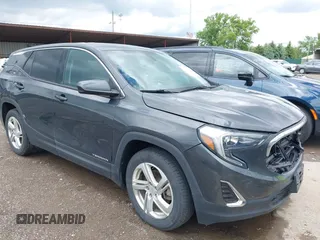 2018 GMC Terrain SLE z VIN 3GKALMEX8JL127404, wystawiony jako IAAI lot #42314478 z przebiegiem 71 926 mil mil oraz . Historia ofert i sprzedaży dostępna na DreamBid. Obrazek 1.