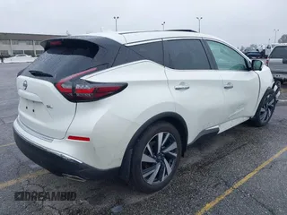 2024 Nissan Murano SL with VIN 5N1AZ2CJ1RC125963, listed as a IAAI auction lot 41809276 with 4,626 mi miles. Bid and sale history available at carsss.com. Image 4.