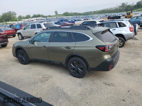 2020 Subaru Outback Onyx XT with VIN 4S4BTGKDXL3140418, listed as a Copart auction lot 58481975 with 114,938 mi miles and Salvage title. Bid and sale history available at DreamBid. Image 2.
