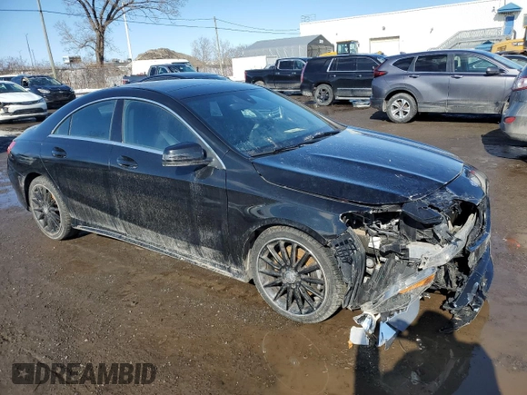 2017 Mercedes-Benz CLA 250 with VIN WDDSJ4GB0HN436503, listed as a Copart auction lot 46298725 with 61,836 mi miles and Salvage Title. Bid and sale history available at DreamBid. Image 4.