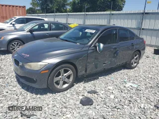 2014 BMW 3 Series 320i with VIN WBA3B1C50EP680059, listed as a Copart auction lot 53445255 with 140,233 mi miles and Salvage Title. Bid and sale history available at carsss.com. Image 1.
