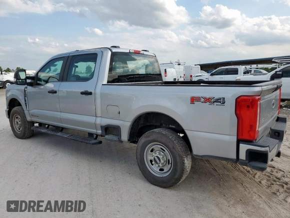 2024 Ford F-250 XL with VIN 1FT7W2BT0RED97130, listed as a Copart auction lot 58915155 with 17,269 mi miles and Salvage title. Bid and sale history available at DreamBid. Image 2.
