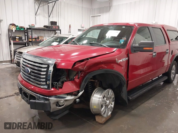 2010 Ford F-150 XL with VIN 1FTFW1EV9AKB36569, listed as a IAAI auction lot 41908630 with 131,147 mi miles. Bid and sale history available at carsss.com. Image 6.