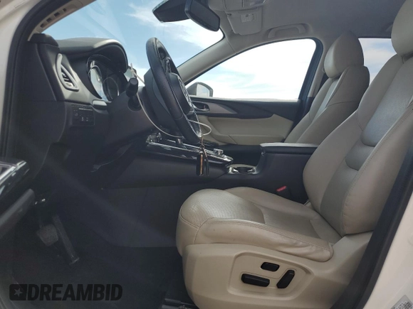 2018 Mazda CX-9 Touring with VIN JM3TCACY0J0209064, listed as a Copart auction lot 53826185 with 109,072 mi miles and Salvage title. Bid and sale history available at DreamBid. Image 7.