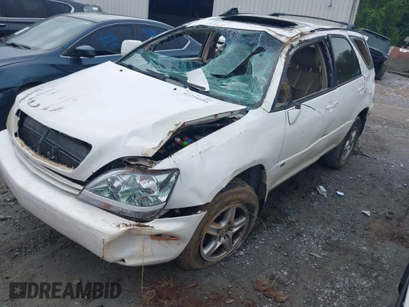 2002 Lexus RX 300 with VIN JTJGF10U320144924, listed as a IAAI auction lot 42216686 with 253,797 mi miles and . Bid and sale history available at DreamBid. Image 2.