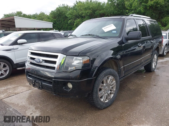 2011 Ford Expedition EL Limited with VIN 1FMJK2A5XBEF07297, listed as a IAAI auction lot 42095215 with 250,179 mi miles. Bid and sale history available at carsss.com. Image 17.