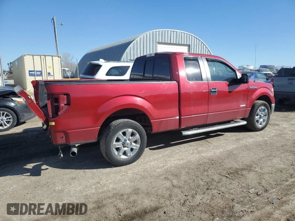 2013 Ford F-150 XL with VIN 1FTFX1CT7DKF94341, listed as a Copart auction lot 46542015 with 87,654 mi miles and Salvage Title. Bid and sale history available at carsss.com. Image 3.