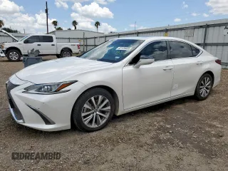 2020 Lexus ES 350 Ultra Luxury with VIN 58ACZ1B1XLU057130, listed as a Copart auction lot 62125655 with 76,740 mi miles and Salvage title. Bid and sale history available at DreamBid. Image 1.
