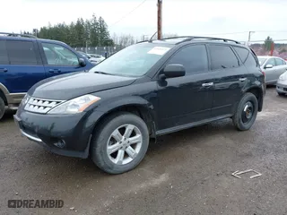 2007 Nissan Murano SL with VIN JN8AZ08T57W506072, listed as a IAAI auction lot 41820473 with 199,133 mi miles. Bid and sale history available at carsss.com. Image 2.
