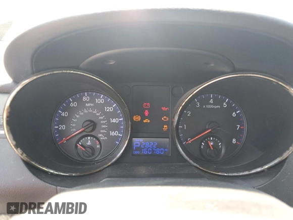 2011 Hyundai Genesis Coupe Grand Touring with VIN KMHHU6KH3BU043705, listed as a Copart auction lot 62675195 with 160,780 mi miles and Clean title. Bid and sale history available at DreamBid. Image 9.