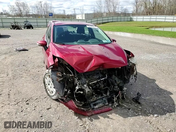 2014 Ford Fiesta SE with VIN 3FADP4BJ0EM195411, listed as a Copart auction lot 54027415 with 0 mi miles and Salvage Title. Bid and sale history available at carsss.com. Image 14.