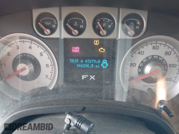 2010 Ford F-150 XL with VIN 1FTEW1C89AKB70858, listed as a IAAI auction lot 42175349 with 346,206 mi miles and . Bid and sale history available at DreamBid. Image 7.