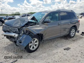 2009 Toyota Highlander with VIN JTEDS41A792083370, listed as a Copart auction lot 62099095 with Not provided miles and Salvage title. Bid and sale history available at DreamBid. Image 1.