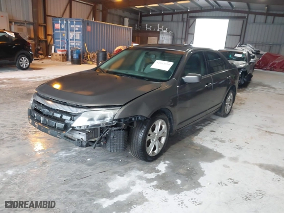 2012 Ford Fusion SE with VIN 3FAHP0HA9CR325249, listed as a IAAI auction lot 41803339 with 203,650 mi miles. Bid and sale history available at carsss.com. Image 2.