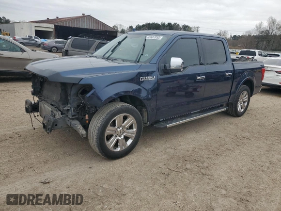 2018 Ford F-150 XL with VIN 1FTEW1CP5JKC81186, listed as a Copart auction lot 45587055 with 148,636 mi miles and Salvage Title. Bid and sale history available at carsss.com. Image 1.