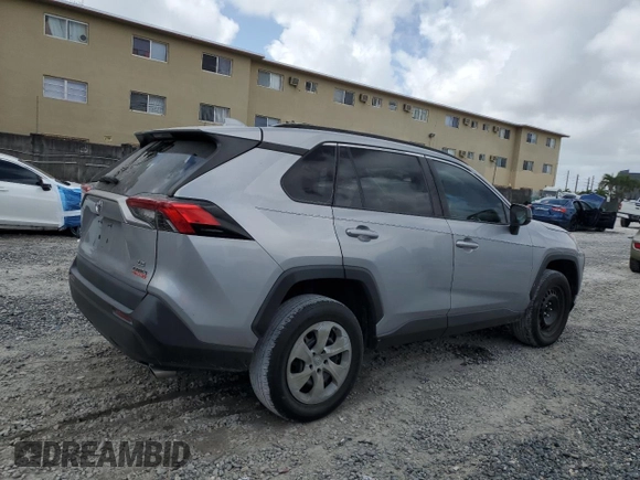 2019 Toyota RAV4 LE with VIN 2T3H1RFVXKW041886, listed as a Copart auction lot 51269445 with 45,932 mi miles and Salvage Title. Bid and sale history available at carsss.com. Image 3.