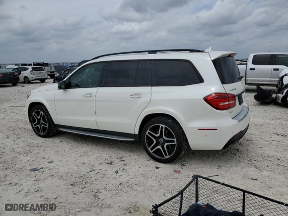 2019 Mercedes-Benz GLS with VIN 4JGDF7DE2KB227773, listed as a Copart auction lot 50599575 with 112,450 mi miles and Clean Title. Bid and sale history available at carsss.com. Image 2.