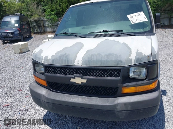 2012 Chevrolet Express Cargo with VIN 1GCSGAFX2C1138474, listed as a IAAI auction lot 42203857 with 304,111 mi miles and . Bid and sale history available at DreamBid. Image 6.