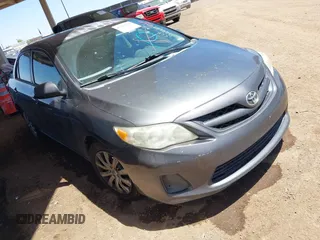 2012 Toyota Corolla L with VIN 2T1BU4EE8CC908683, listed as a IAAI auction lot 42122406 with 170,335 mi miles. Bid and sale history available at carsss.com. Image 1.