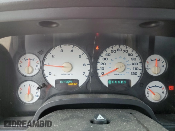 2004 Dodge 1500 ST with VIN 1D7HA16K54J290983, listed as a Copart auction lot 84645364 with 169,324 mi miles and Salvage Title. Bid and sale history available at DreamBid. Image 9.