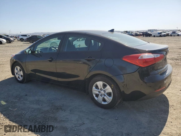 2016 Kia Forte LX with VIN KNAFK4A62G5609602, listed as a Copart auction lot 50084065 with 69,066 mi miles and Salvage Title. Bid and sale history available at carsss.com. Image 2.